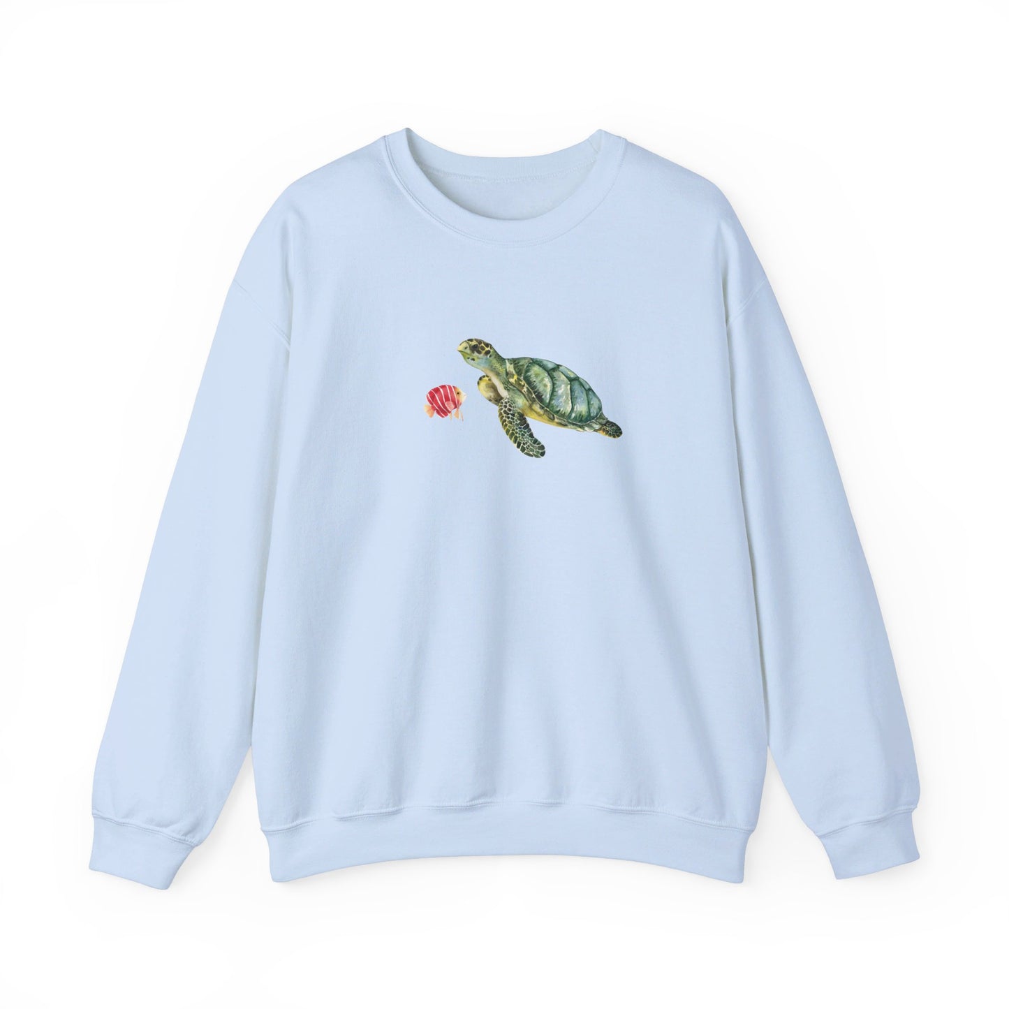 Fish and Seaturtle Crewneck