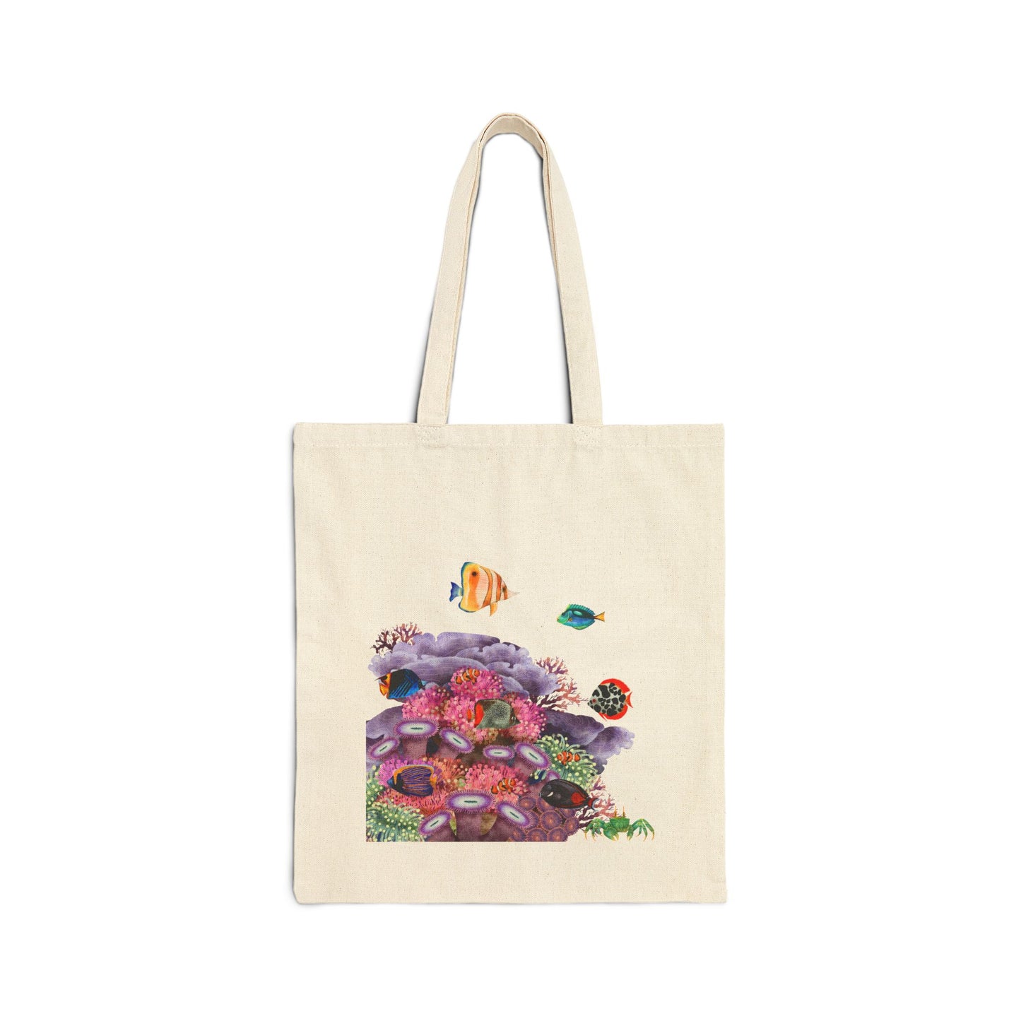 Eco-Friendly Coral Reef Canvas Bag