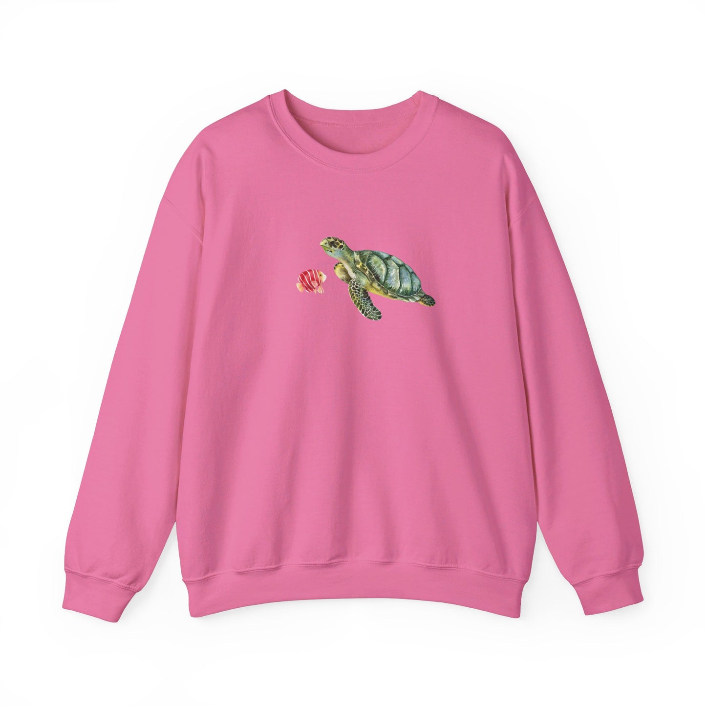 Fish and Seaturtle Crewneck