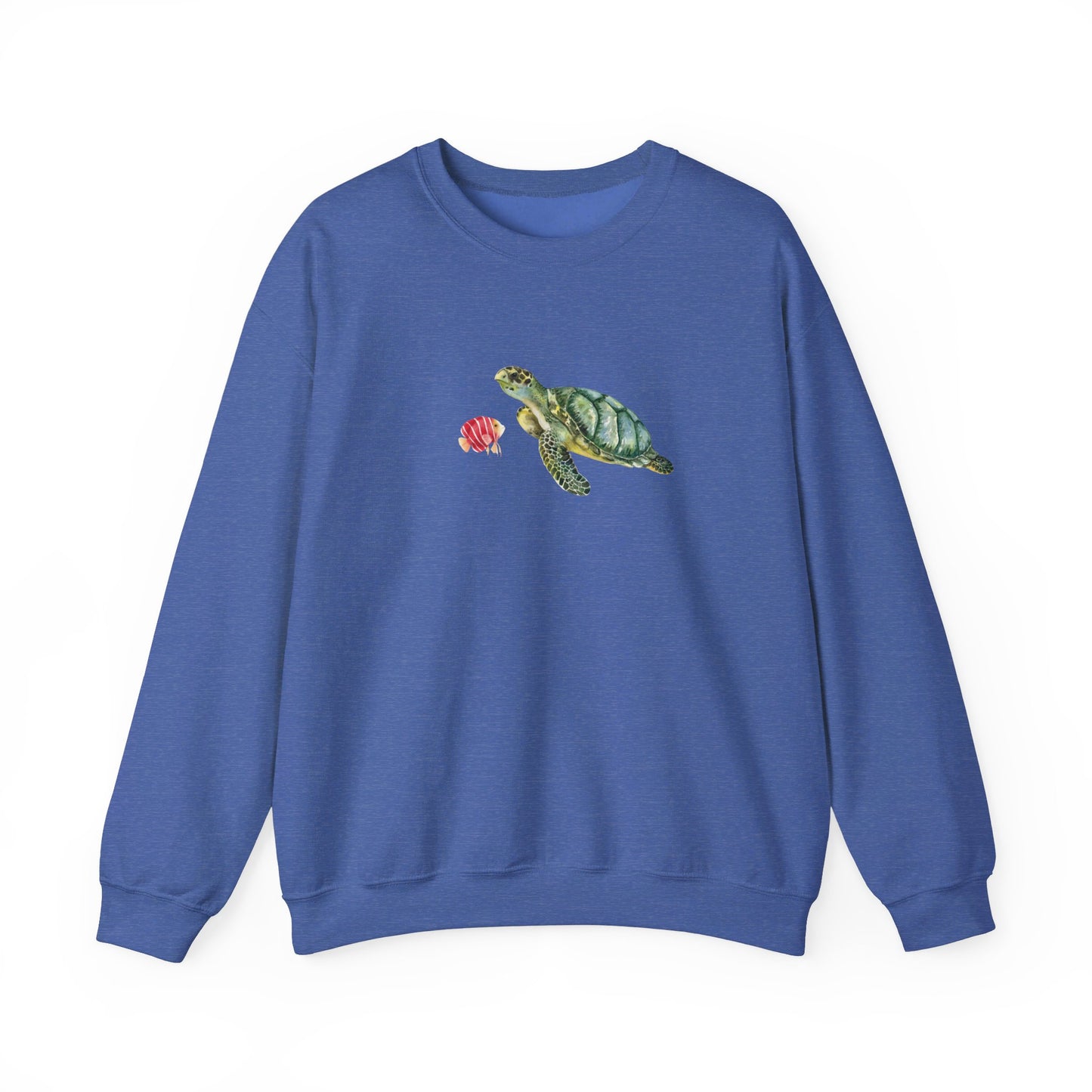 Fish and Seaturtle Crewneck