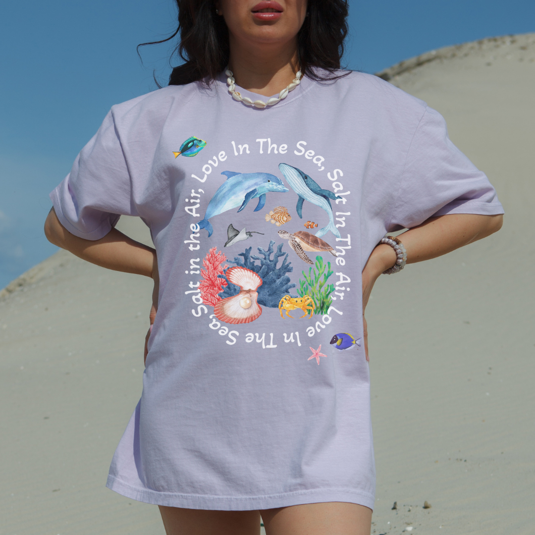 Salt in the Air, Love in the Sea Tee